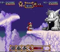 une photo d'Ã©cran de The Magical Quest - Starring Mickey Mouse sur Nintendo Super Nes